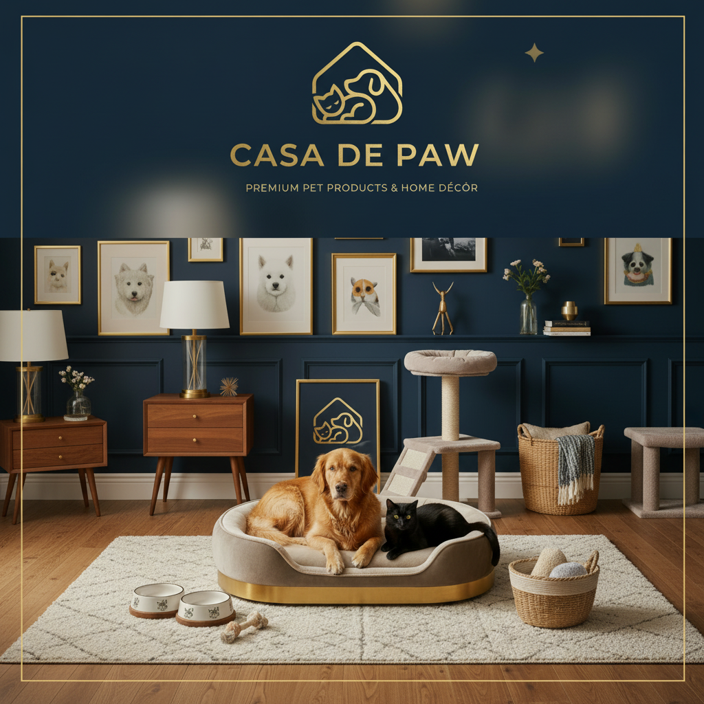 Casa de Paw Banner - 1:1