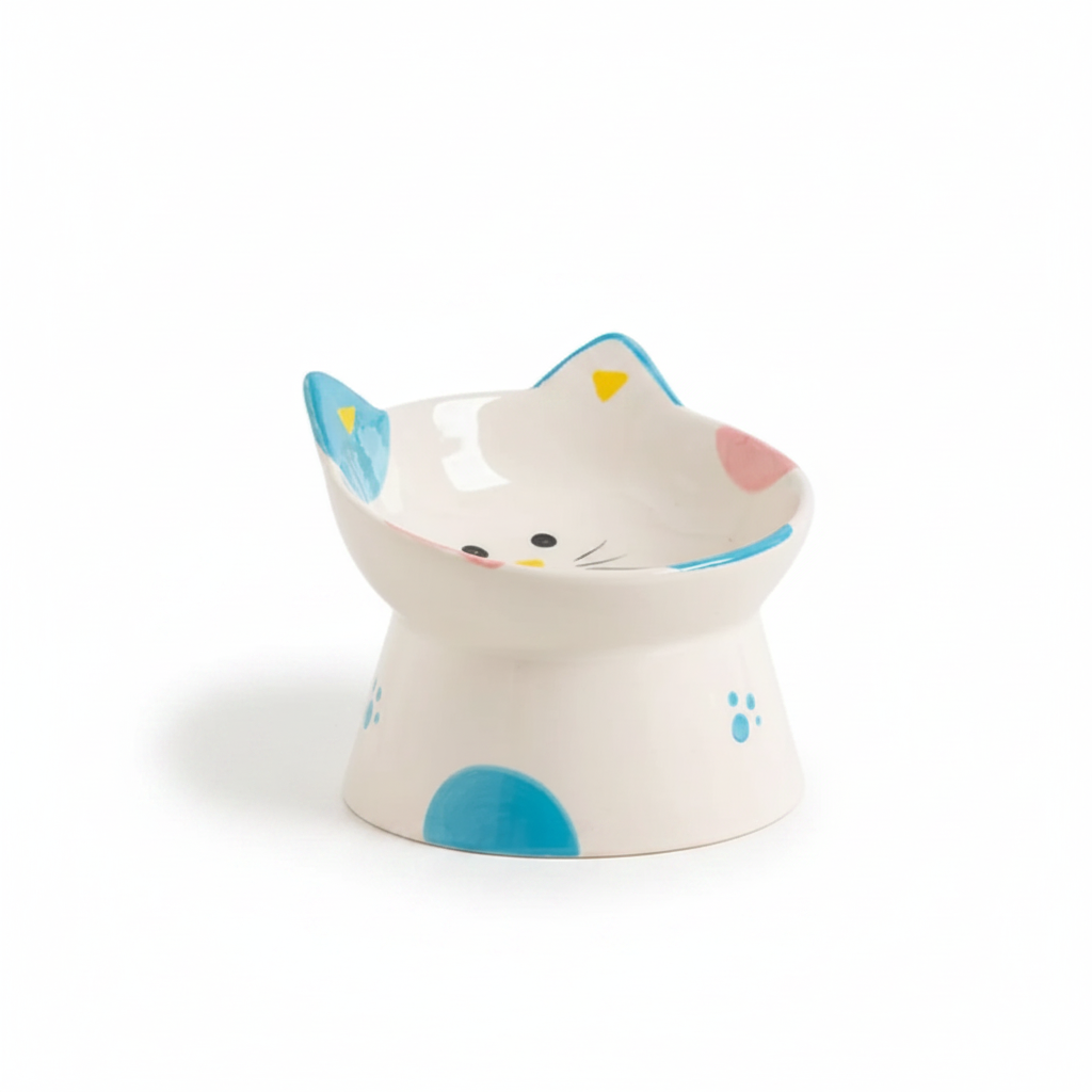 Raised Cat Dining Bowl — High-Converting