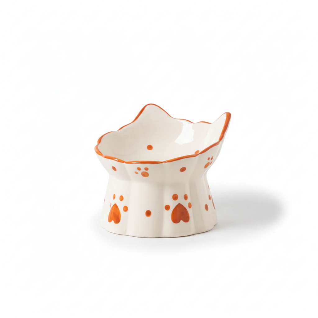 Raised Cat Paw Dining Bowl — High-Converting