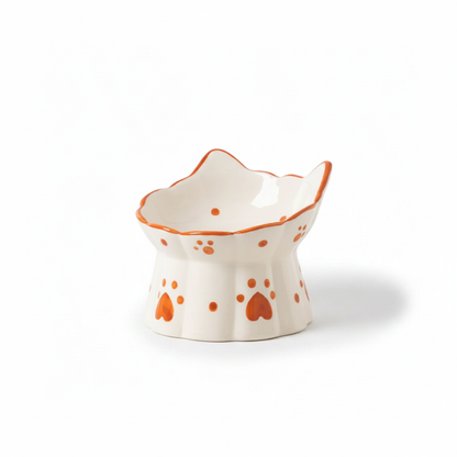 Raised Cat Paw Dining Bowl — High-Converting
